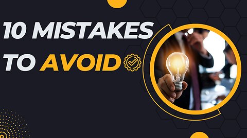 The Top 10 Investing Mistakes to Avoid