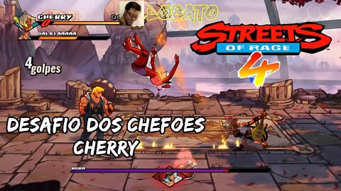 Streets of Rage 4 - Cherry - Desafio dos Chefões