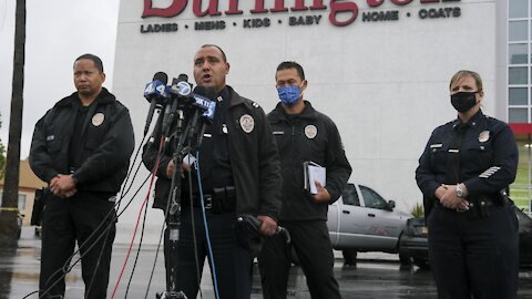 Los Angeles Police Release Video Of Shooting That Left Bystander Dead