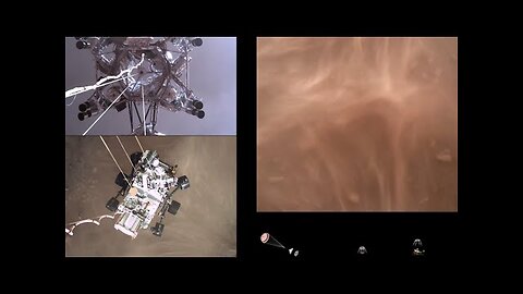 Perseverance Rover’s Descent and Touchdown on Mars (Official NASA Video)