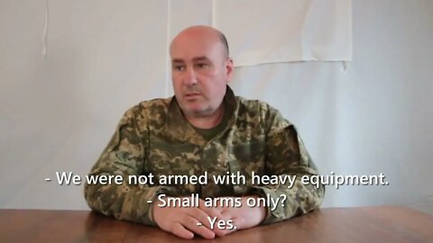 Captured Ukrainian Soldier: "Comrades, Lay Down Your Arms, Go Home To Your Families, Your Mothers"