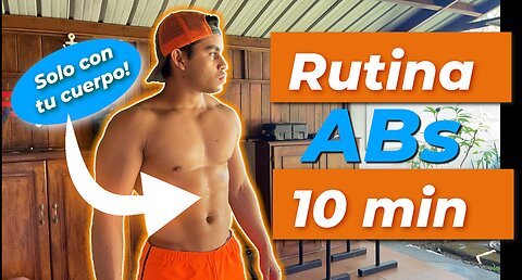 Rutina de Abdominales intensa / Entrena en Casa / Solo con tu cuerpo