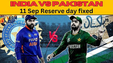 #BreakingNews: Reserve Day Set for Pak India Match, Sri Lanka and Bangladesh Upset #asiacup2023