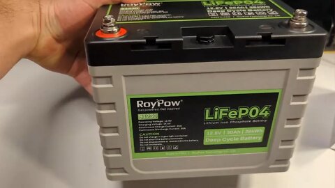 RoyPow 12V 30AH lithium iron phosphate (LiFePO4) deep cycle rechargeable battery