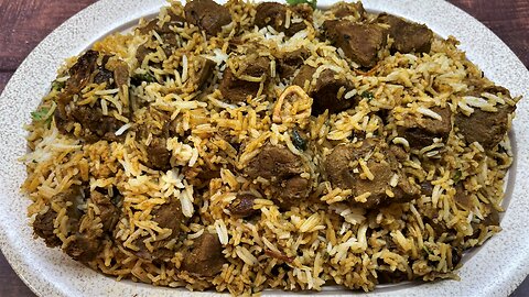 Mutton Biryani Recipe I Lamb Biryani I DOUBLE THE MEAT-HALF THE RICE!!