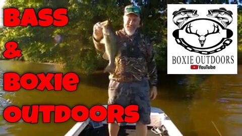 Bass Fishing With Boxie Outboors! Fishing Pymatuning Lake! @Boxie Outdoors #bassfishing