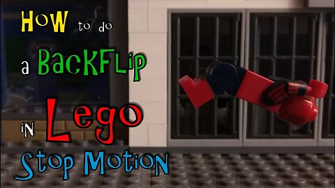 How to do a back flip in Lego stop motion