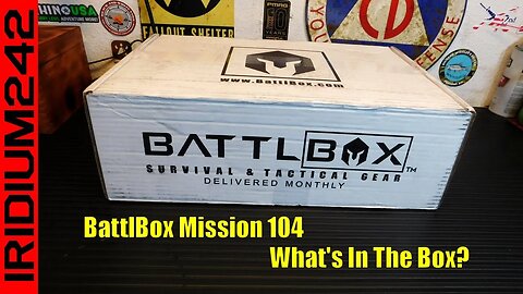 BattlBox Mission 104 Awesome Camp And Survival Gear!