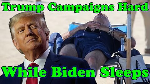 Biden Sleeps While Trump Is MAGA - On The Fringe