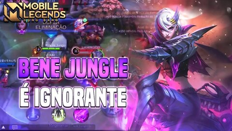 USE ESSA BUILD NA BENEDETTA QUANDO FOR JOGAR NA JUNGLE | MLBB