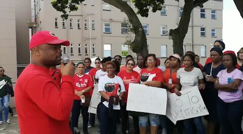 SOUTH AFRICA - Durban - Entabeni Hospital staff strike (Videos) (4cZ)