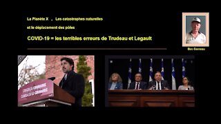 Covid19 - les terribles erreurs de Trudeau et Legaut