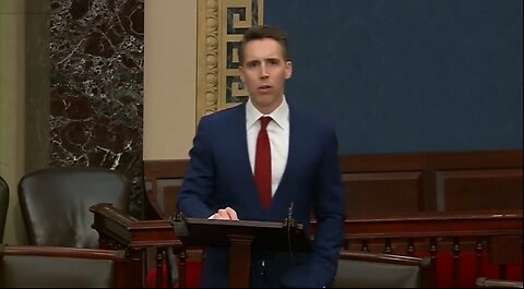 Sen Josh Hawley: We Are Now Funding Ukraine’s Private Sector