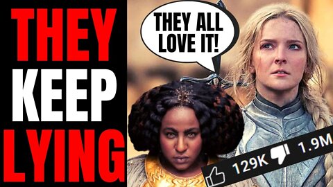 Amazon CAN'T STOP LYING About Rings Of Power! | They REFUSE To Admit Lord Of The Rings Fans Are MAD