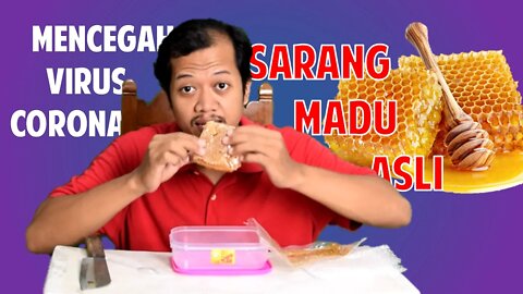 Makan Sarang Lebah Madu, Madu Sarang Utuh Saheela