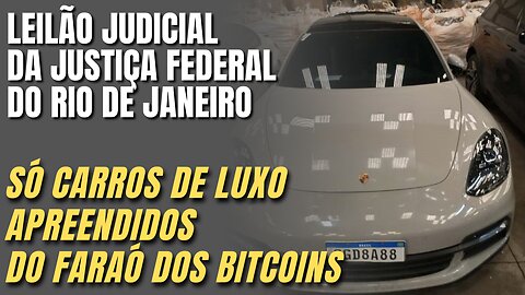 LEILÃO JUDICIAL DE VEÍCULOS APREENDIDOS PELA POLICIAL EM OPERAÇÃO CONTRA O FARÓ DOS BITICOINS GAS