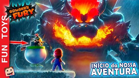 LIVE de Bowser's Fury, o NOVO MODO do Super Mario 3D World! Venha descobrir tudo com a gente! PT-BR