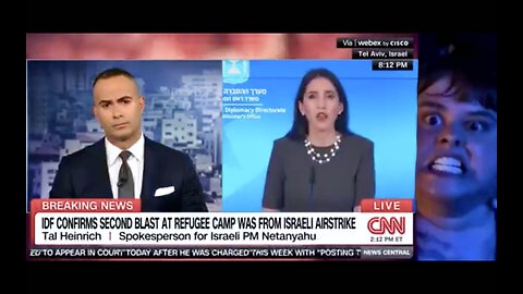 Netanyahu Spokeswoman Confirms Israel Is Targeting Civilians For Slaughter In Gaza Palestine On CNN