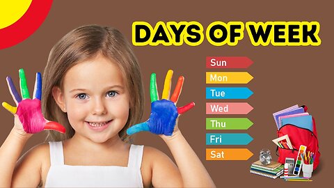 Days of The Week | Learning 7 Days of Week for Kids and Toddlers | Bright Spark Station