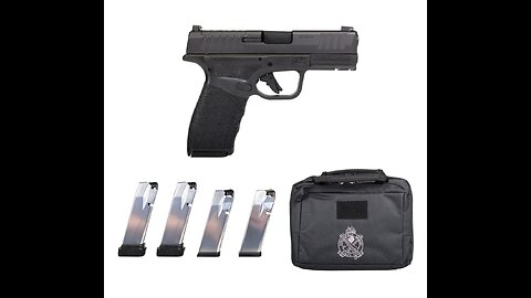 SPRINGFIELD HELLCAT PRO OSP 9MM 3.7″ 17RD W/ GEAR UP BUNDLE, BLACK – HCP9379BOSPGU23