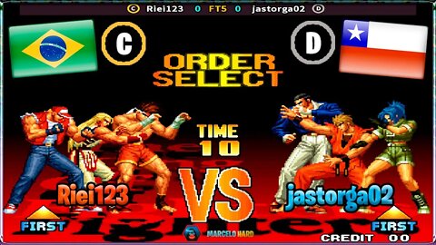 The King of Fighters '97 (Riei123 Vs. jastorga02) [Brazil Vs. Chile]