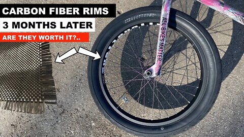 **CARBON FIBER BMX RIMS 3 MONTHS LATER** -Comprehensive Review