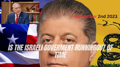 Is Israel running out of time.