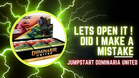 MTG Dominaria United Jumpstart Booster Box Opening What will we pull !!!