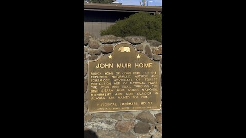 John Muir Home Plaque