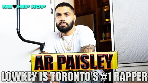 AR Paisley Is Low Key one of the TOP Toronto Rappers