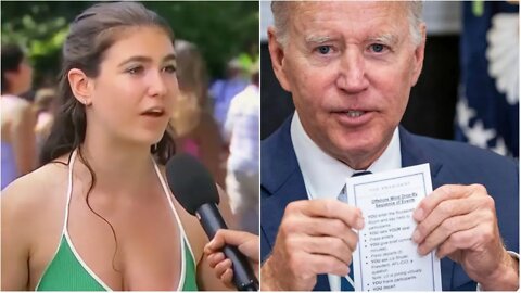 Abortion Rights Protestor Goes Viral Shredding Democrats on MSNBC, Biden's Cheat Sheet