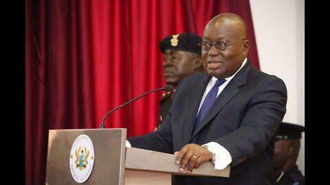 Ghana President Nana Akufo-Addo exposes PLANDEMIC on national TV