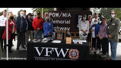 POW/MIA Memorial Highway 26 09/18/20 - Photos & Video by Q Madp