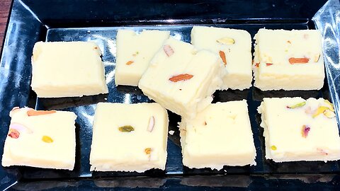 Milk Powder Burfi Recipe | Instant Milk Powder Burfi in 10 Minutes