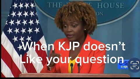 Karin Jean-Pierre not answering questions again