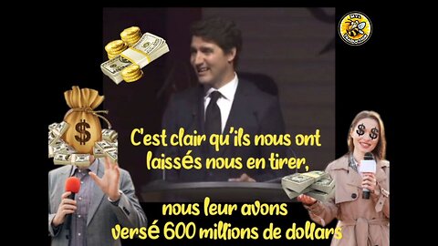 C'est clair qu’ils nous ont laissés nous en tirer, nous leur avons versé 600 millions de dollars.