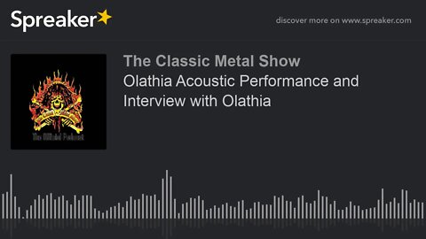 Olathia Acoustic Performance and Interview with Olathia