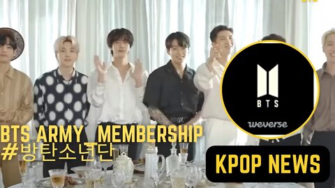 BTS 2022 ARMY MEMBERSHIP Renewal Message (방탄소년단) Fans Reaction Kpop News Now