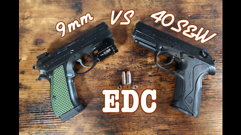 9mm vs 40S&W *For Every Day Carry*