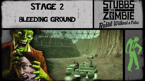 Stubbs the Zombie: Level 2 - Bleeding Ground (no commentary) PS4