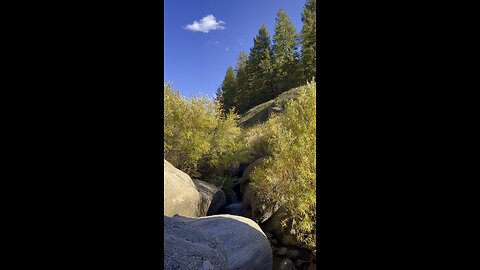 Colorado mini waterfall