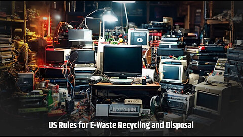 Navigating Electronic Waste Regulations for Importing and Recycling in the USA