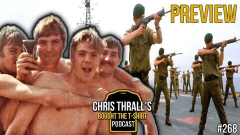 PREVIEW | The UNTOLD Falklands War | Dave Jackson Royal Marines | Bought The T-Shirt Podcast