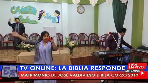 MATRIMONIO DE JOSPE VALDIVIESO & BILA CORZO 2019 | TV LA BIBLIA RESPONDE