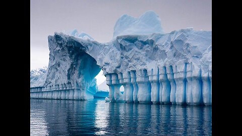 Pretty Exceptional Antarctica Ice Wall Video