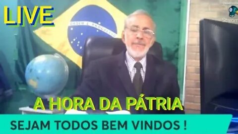 AO VIVO A HORA DA PÁTRIA, JÁ CONSIGO VER O CABO E OS DOIS SOLDADOS