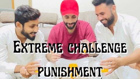 Extreme challenge punishment 😀| Mini vlog😍