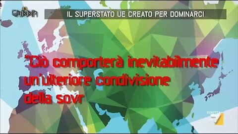 Il superstato UE creato per dominarci. Spiegato da Nessuno La7 2016