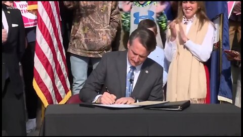 Gov Youngkin Signs Into Law A Bill Banning Mask Mandates In Virginia