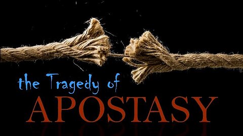 +40 THE TRAGEDY OF APOSTASY, 1 Timothy 4:1-8